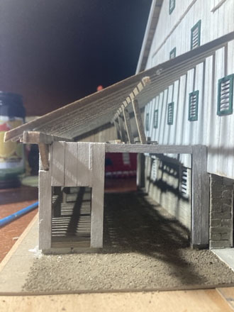 DeFord Model of the Coppock Barn