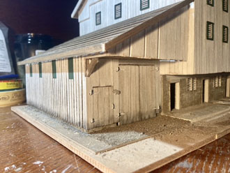 DeFord Model of the Coppock Barn