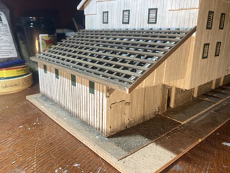 DeFord Model of the Coppock Barn