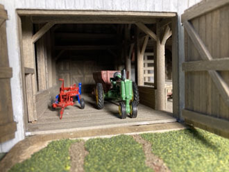 DeFord Model of the Coppock Barn