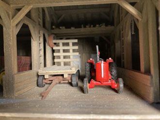 DeFord Model of the Coppock Barn