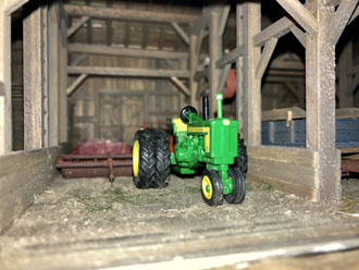 DeFord Model of the Coppock Barn