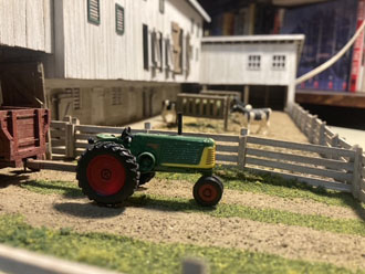 DeFord Model of the Coppock Barn